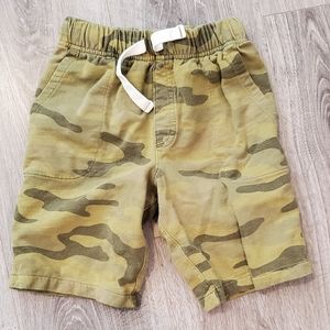 Carters Boys Army Cotton Shorts